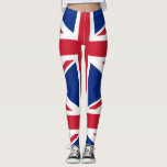 Britische Flagge Leggings<br><div class="desc">Flagge des Vereinigten Königreichs</div>