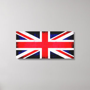 Britische Flagge Leinwanddruck