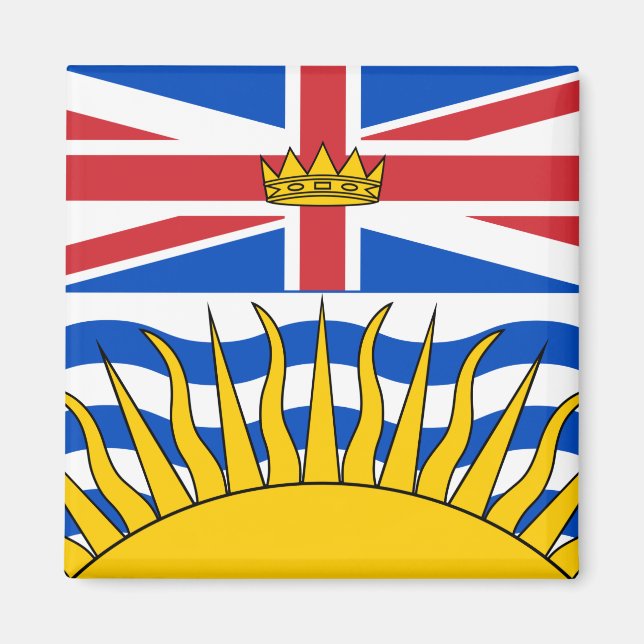 Britische Flagge Magnet (Vorne)