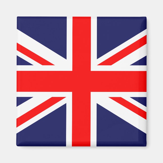 Britische Flagge Magnet (Vorne)