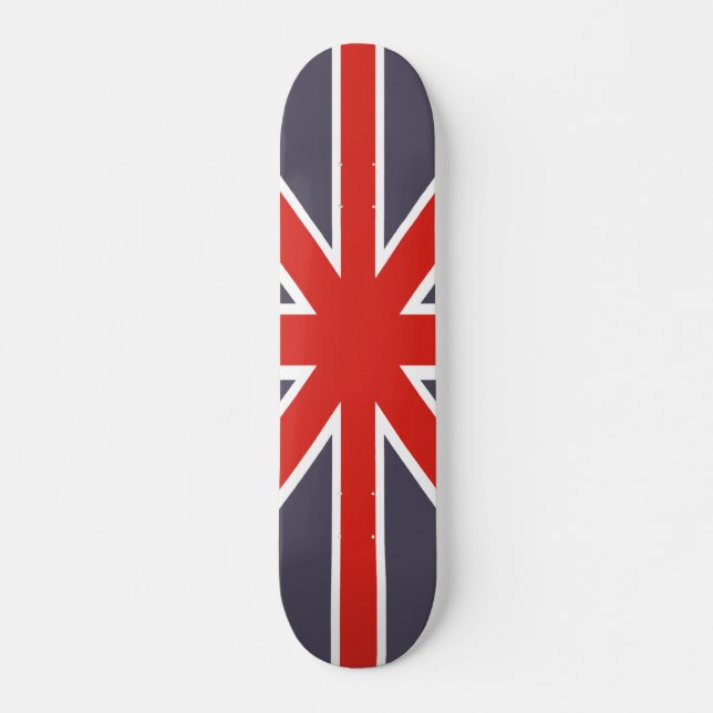Britische Flagge Mini-Skateboard Skateboard (Vorne)