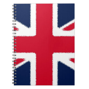 Britische Flagge Notizblock