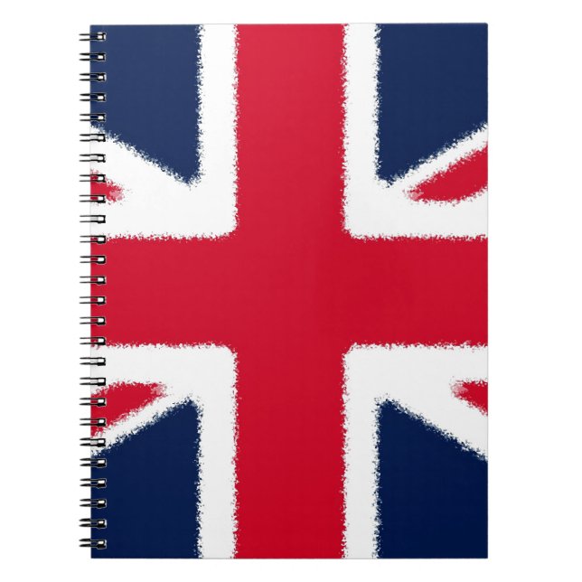 Britische Flagge Notizblock (Vorderseite)