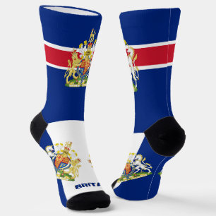 Britische Flagge Patriotic, Nachhaltiges Vereinigt Socken