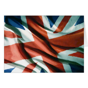 Britische Flagge Pop Art
