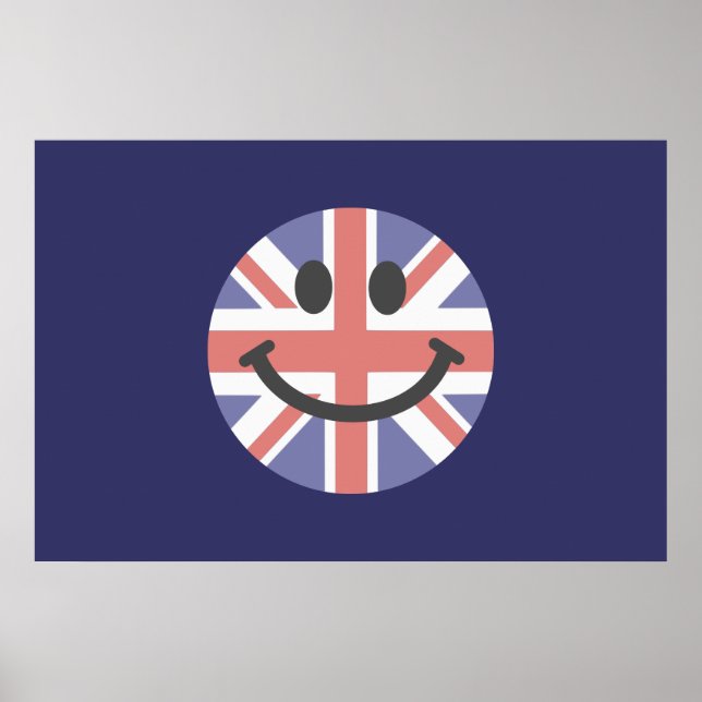 Britische Flagge Poster (Vorne)