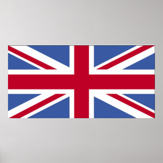 Britische Flagge Poster
