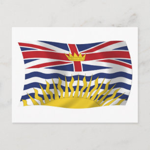 Britische Flagge - Postkarte