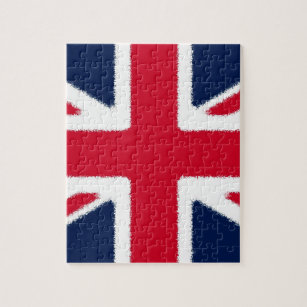 Britische Flagge Puzzle