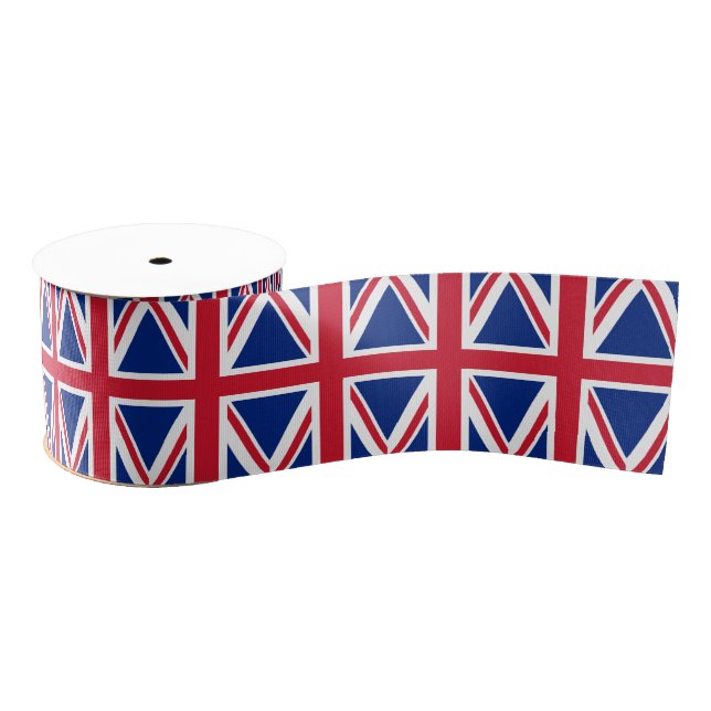 Britische Flagge Ripsband (Spule)