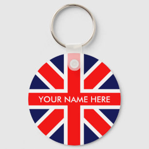 BRITISCHE Flagge Schlüsselanhänger