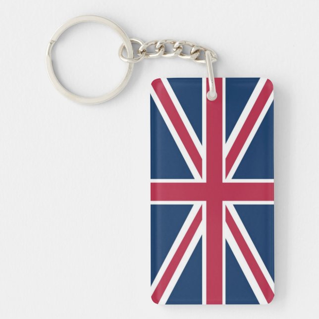 Britische Flagge Schlüsselanhänger (Vorderseite)