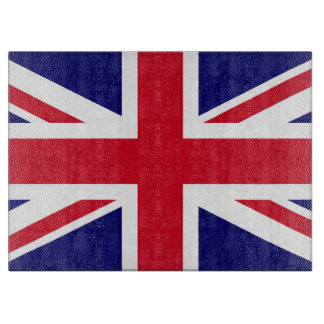Britische Flagge Schneidebrett