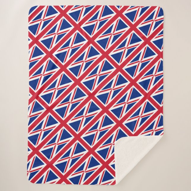 Britische Flagge Sherpadecke (Vorderseite)