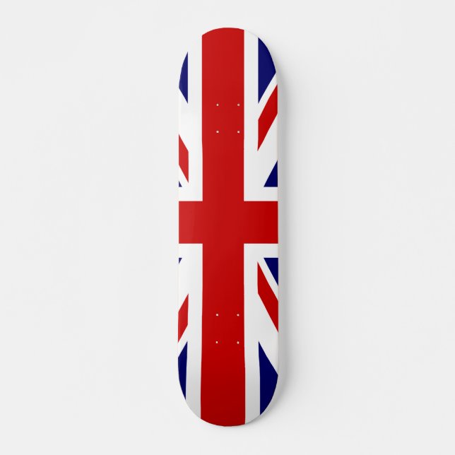 Britische Flagge Skateboard (Vorne)