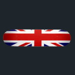 Britische Flagge Skateboard<br><div class="desc">Britische Flagge. Große Qualitäts-Großbritannien-Flagge. Wir haben andere britische Geschenkprodukte,  britische Shirts mit Fronten- und Rückseitendrucken,  britische Tassen,  britische Karten und viel mehr für Großbritannien</div>