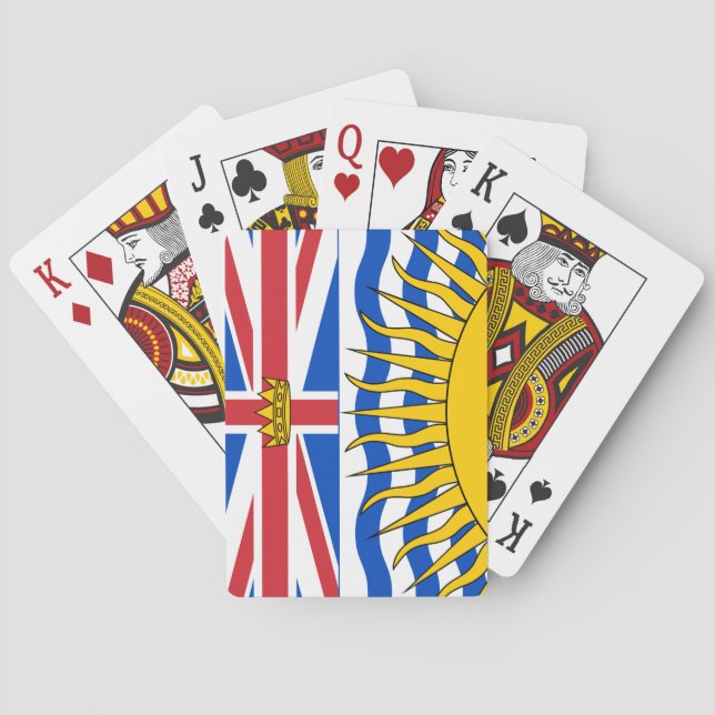 Britische Flagge Spielkarten (Rückseite)