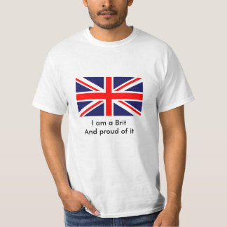 Britische Flagge T T-Shirt