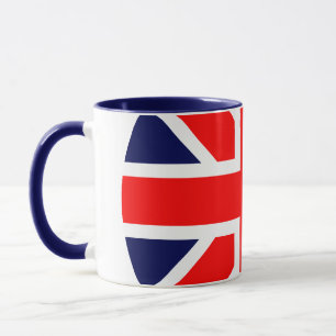 britische Flagge. Tasse