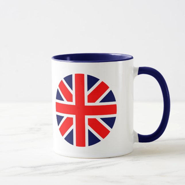 BRITISCHE Flagge Tasse (Rechts)