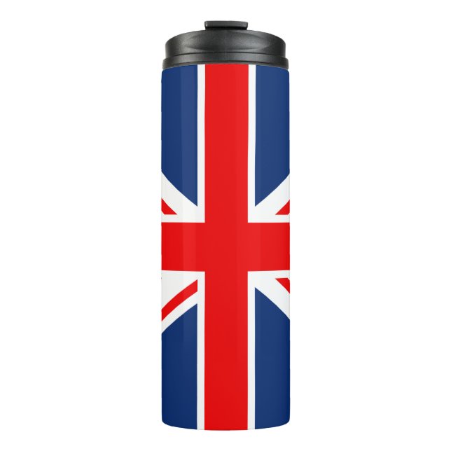 Britische Flagge Thermal Tumbler Thermosbecher (Vorderseite)