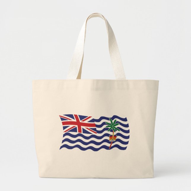 Britische Flagge Tote Tag Jumbo Stoffbeutel (Vorne)