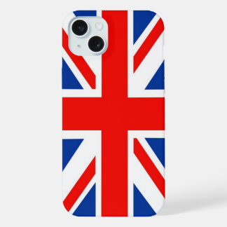 Britische Flagge (Union Jack) iPhone 15 Plus Hülle