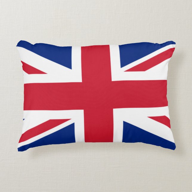 Britische Flagge Zierkissen (Vorderseite)