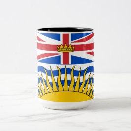 Britische Flagge Zweifarbige Tasse