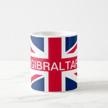 Britische Flaggen-Gibraltar-Tasse