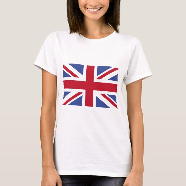 Britische Flaggen-T - Shirt und Bekleidung (Vorderseite)
