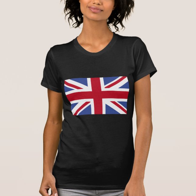 Britische Flaggen-T - Shirt und Bekleidung (Vorderseite)