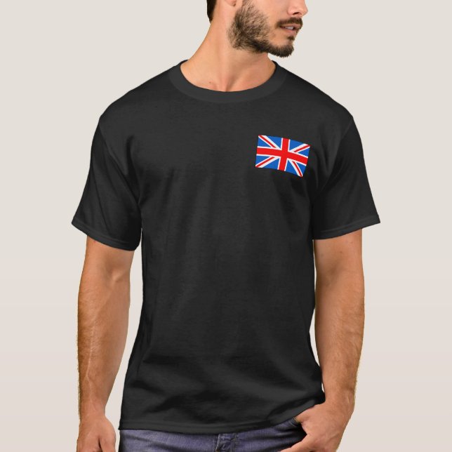 Britische Flaggen-T - Shirts und Geschenke (Vorderseite)