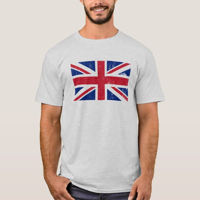 Britische GB-Flagge T-Shirt (Vorderseite)