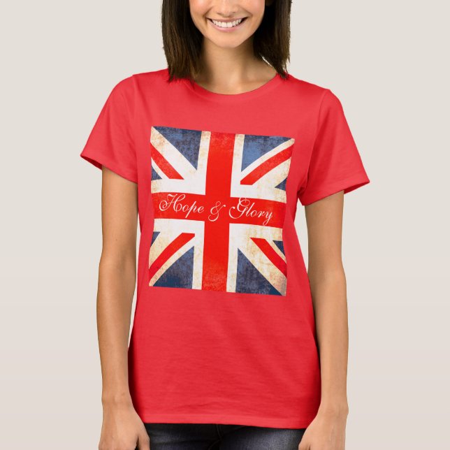 Britische Gewerkschaft Jack T - Shirt (Vorderseite)