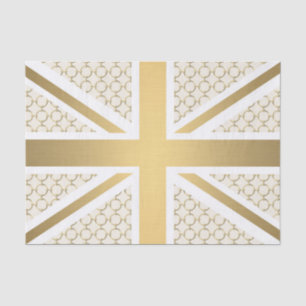BRITISCHE Gewerkschafts-Jack-Flagge mit Seidenpapier