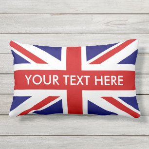 Britische Gewerkschafts-Jackflagge throwkissen im Kissen Für Draußen