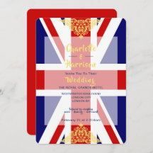 Britische Hochzeit in Urlaubsort Jack Flag