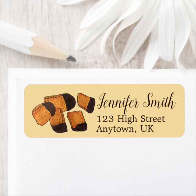 Britische Honeycomb Schwamm Cinder Toffee Candy Sw (Insitu)