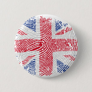 Britische Identität Button