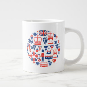 Britische Ikonen Jumbo-Tasse