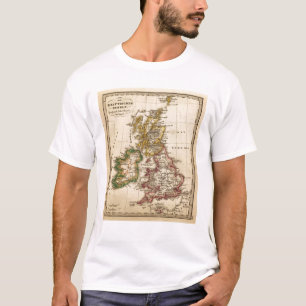 Britische Insel-Karte T-Shirt