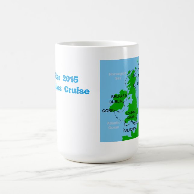 Britische Insel-Tasse Kaffeetasse (Mittel)