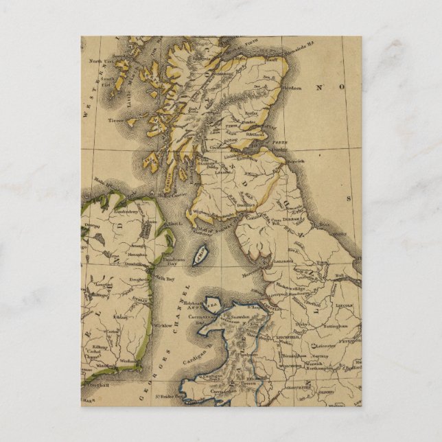 Britische Inseln 2 Postkarte (Vorderseite)