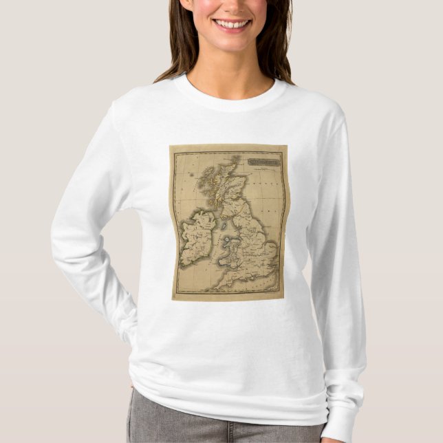 Britische Inseln 2 T-Shirt (Vorderseite)