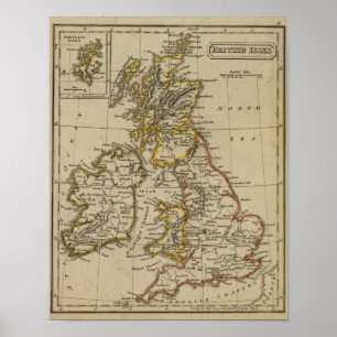 Britische Inseln 3 Poster