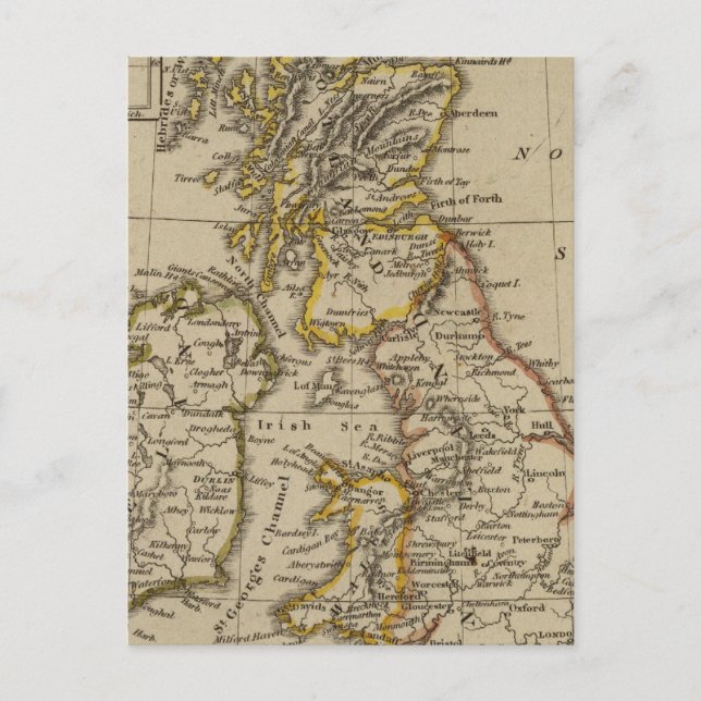 Britische Inseln 3 Postkarte (Vorderseite)