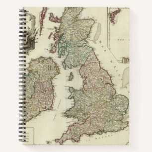 Britische Inseln 4 2 Notizbuch
