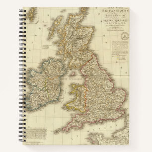 Britische Inseln 4 Notizbuch