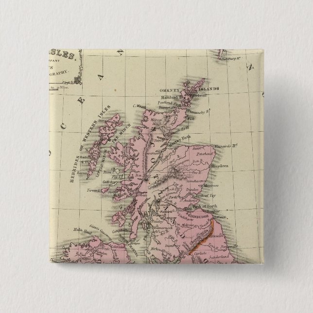 Britische Inseln 5 Button (Vorderseite)